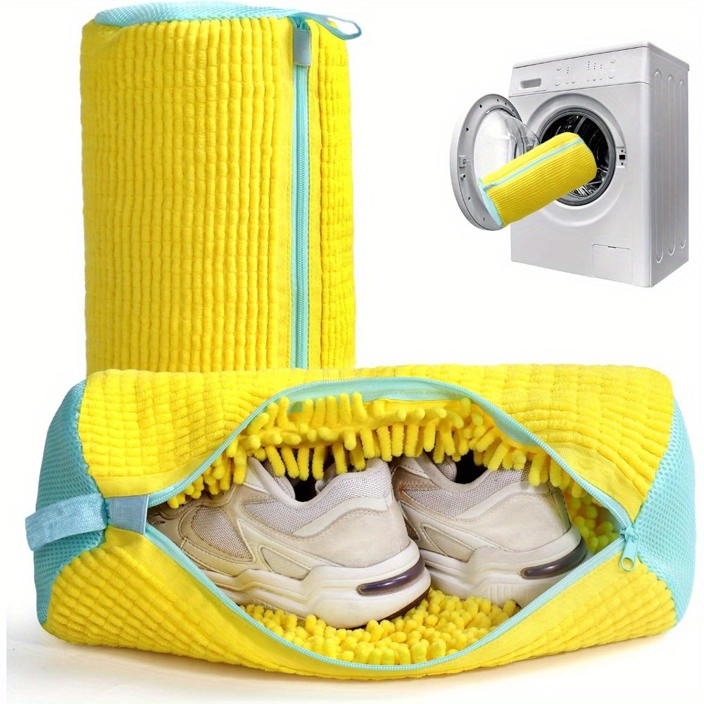 Sneaker Protector - 洗濯機用シューズウォッシュバッグ、スニーカー洗濯保護ネット、型崩れ防止ウォッシュポーチ、便利グッズ、靴ケアバッグ
