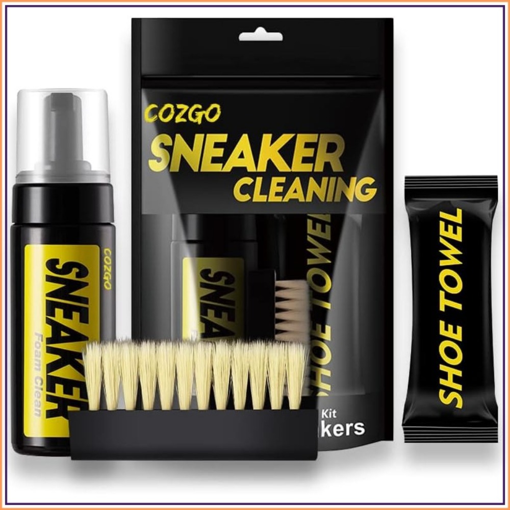 スニーカー用シューズクリーナーキット、水を使わないフォームク - Shoe Cleaner のレビューと価格