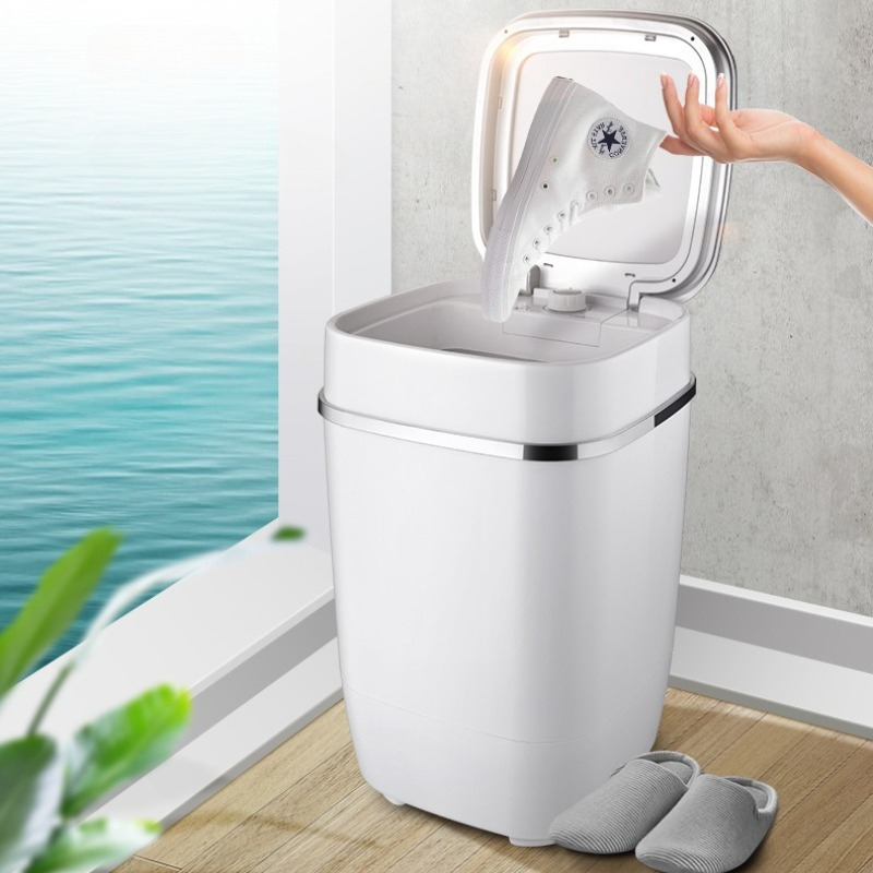 ミニ半自動靴洗い機：学生向け、柔らかいブラシ付きでキャンバス - Shoe Cleaner のレビューと価格